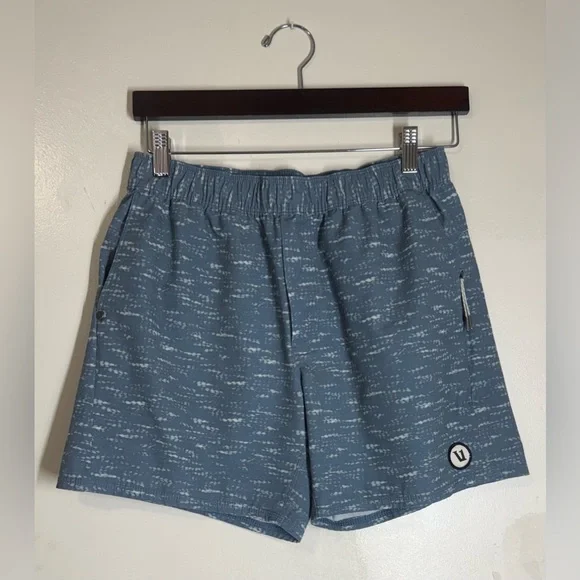 Vuori Men's Cape 6" Swim Short Cloud Slub - Picture 3 of 8